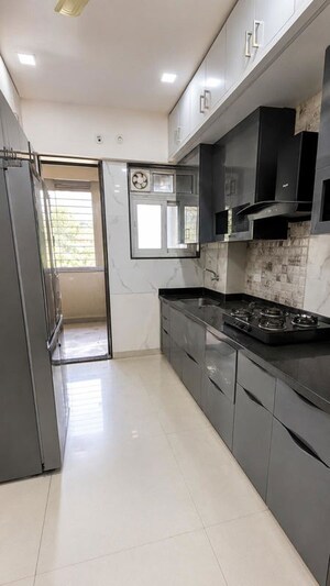 Kitchen in 3 BHK Apartment at Dahanukar Colony – for Rent