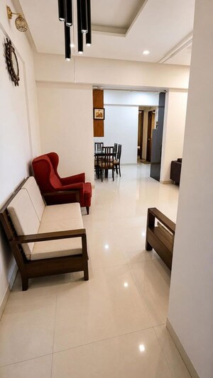 Living Room in 3 BHK Apartment at Dahanukar Colony – for Rent