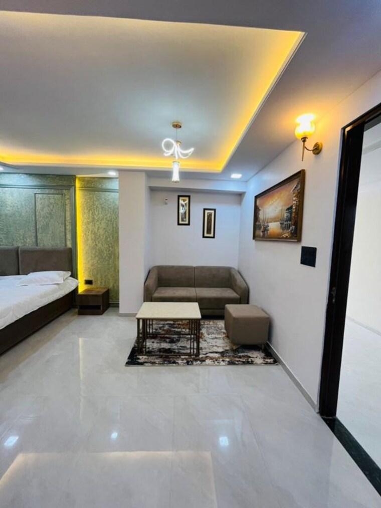Living Room, ansal-viceroy-luxury 1 Bedroom 989 Sq.Ft. Apartment In Sector 42 Gurgaon 10467196