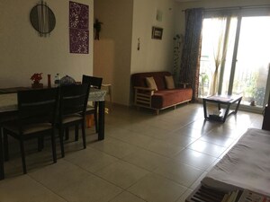 Living Room in 2.5 BHK Apartment at Mantri Webcity, Hennur – for Rent