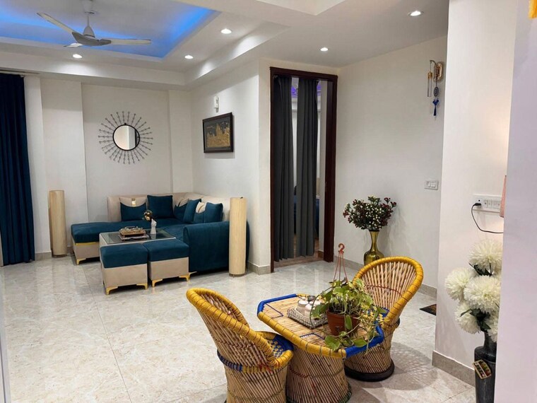 Living Room, saket 1 Bedroom 680 Sq.Ft. Apartment In Saket Delhi 10467211