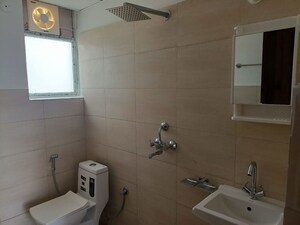 Bathroom in 2 BHK Apartment at Bedarwals Sixty Three Golf Drive, Sector 63 – for Rent
