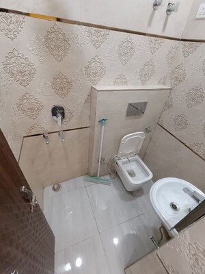 Bathroom in 2 BHK Apartment at Saket – for Rent