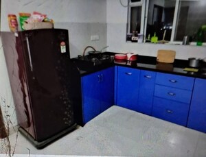 Kitchen in 1 BHK Apartment at Arunaren Residency, Kharadi – for Rent