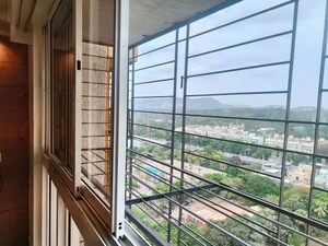 Balcony in 2 BHK Apartment at Raheja Ridgewood, Goregaon East – for Sale