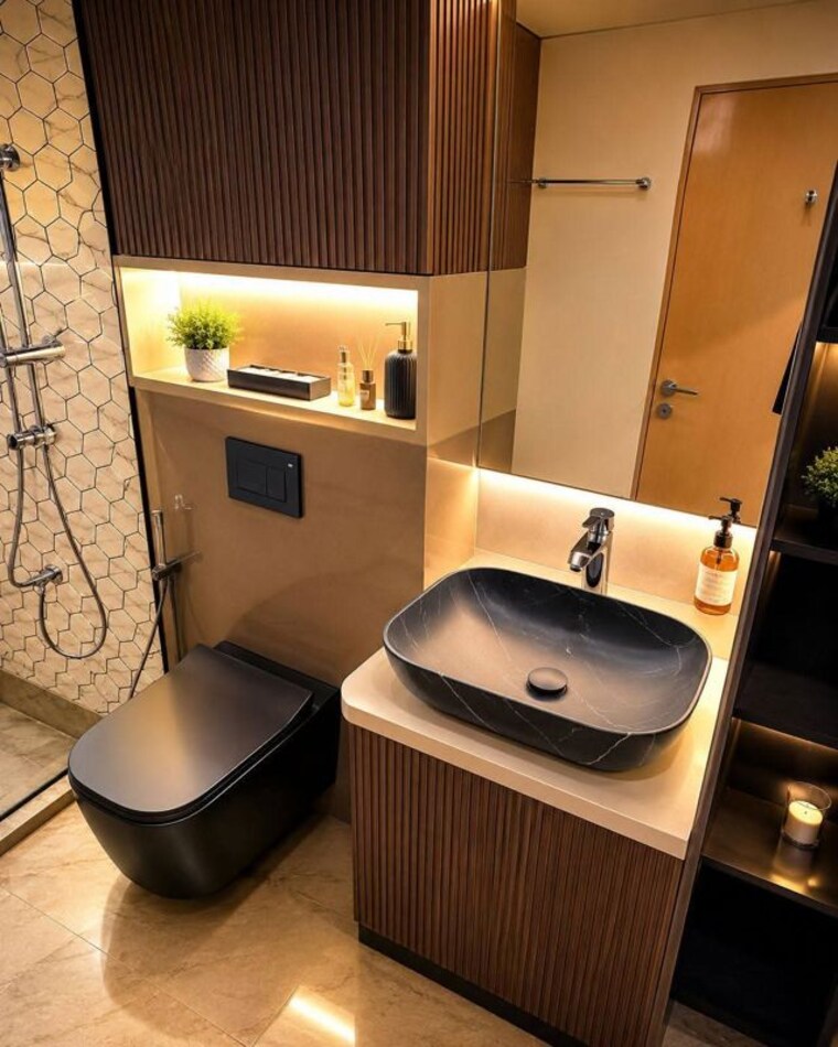 Bathroom, lokhandwala-breeze-apartments 1 Bedroom 500 Sq.Ft. Apartment In Andheri West Mumbai 10467312