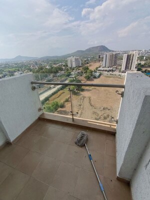 Balcony in 1 BHK Apartment at Lodha Belmondo St Andrews B C D Villa 1 to 28, Gahunje – for Rent