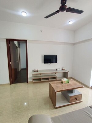 Living Room in 1 BHK Apartment at Lodha Belmondo St Andrews B C D Villa 1 to 28, Gahunje – for Rent