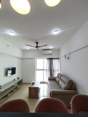 Living Room in 1 BHK Apartment at Lodha Belmondo St Andrews B C D Villa 1 to 28, Gahunje – for Rent