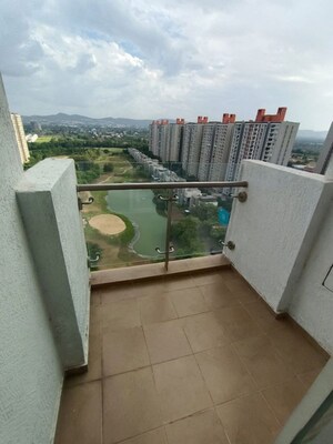 Balcony in 1 BHK Apartment at Lodha Belmondo St Andrews B C D Villa 1 to 28, Gahunje – for Rent