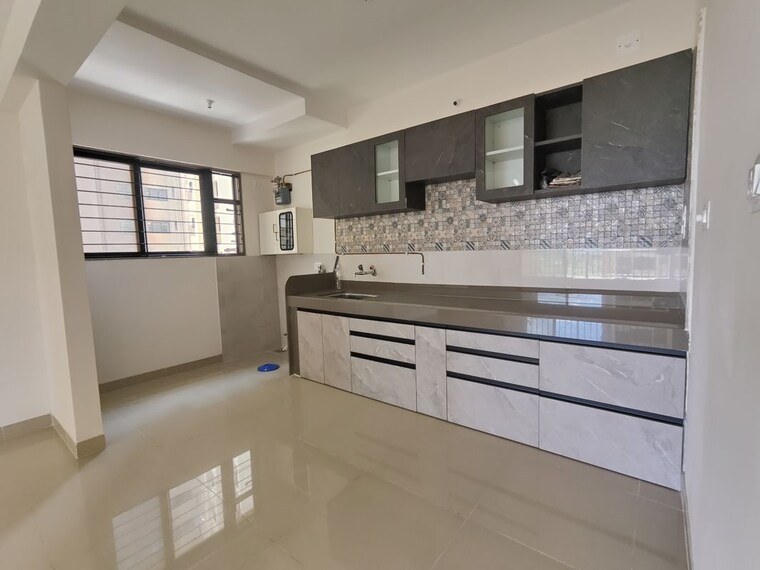 Kitchen, magarpatta-riverview-city 3 Bedroom 1600 Sq.Ft. Apartment In Loni Kalbhor Pune 10467369