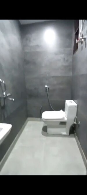 Bathroom in 1 BHK Builder Floor at Mehrauli – for Rent