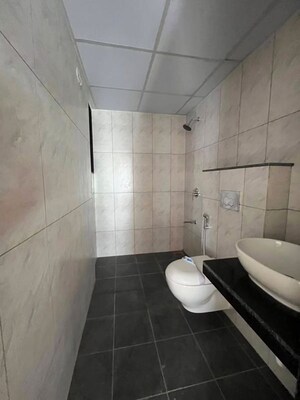 Bathroom in 3.5 BHK Apartment at Gera Planet Of Joy, Kharadi – for Rent