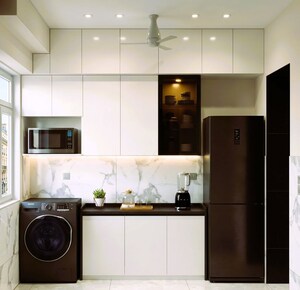 Kitchen in 2 BHK Apartment at Naman Habitat, Andheri West – for Rent
