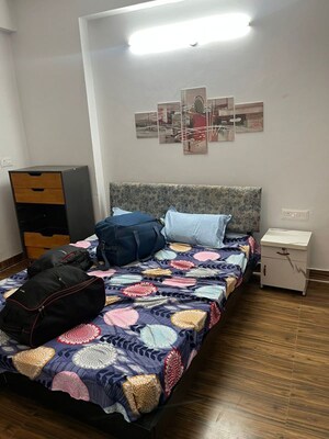 Bedroom in 2.5 BHK Apartment at Galaxy North Avenue, Gaur City 1 – for Rent