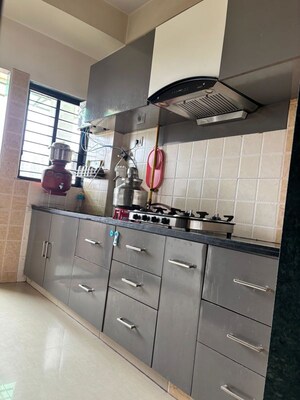 Kitchen in 2 BHK Apartment at Jivraj Park – for Sale