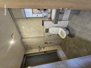 Bathroom in 2 BHK Apartment at Lodha Bellagio, Powai – for Rent