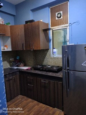 Kitchen in 2 BHK Apartment at Mahagun Mywoods II, Sector 16c Greater Noida – for Rent