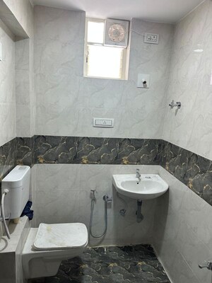 Bathroom in 3.5 BHK Villa at Satellite – for Rent