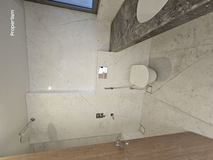 Bathroom in 3 BHK Apartment at Lodha Bellagio, Powai – for Rent