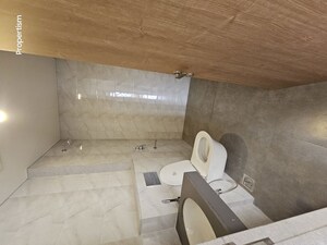 Bathroom in 3 BHK Apartment at Lodha Bellagio, Powai – for Rent