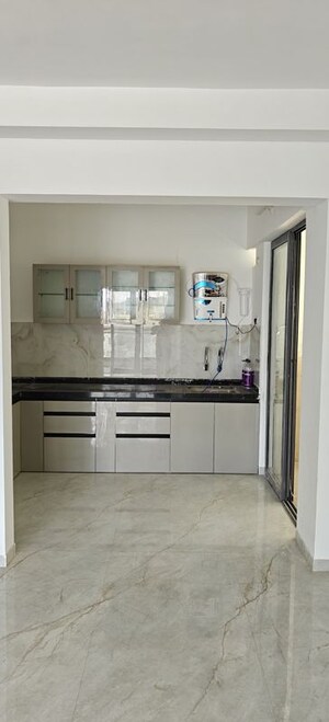 Kitchen in 3 BHK Apartment at Majestique Signature Towers, Balewadi – for Rent
