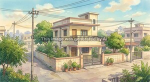  Independent House – Exterior View View at Jolva - for Sale