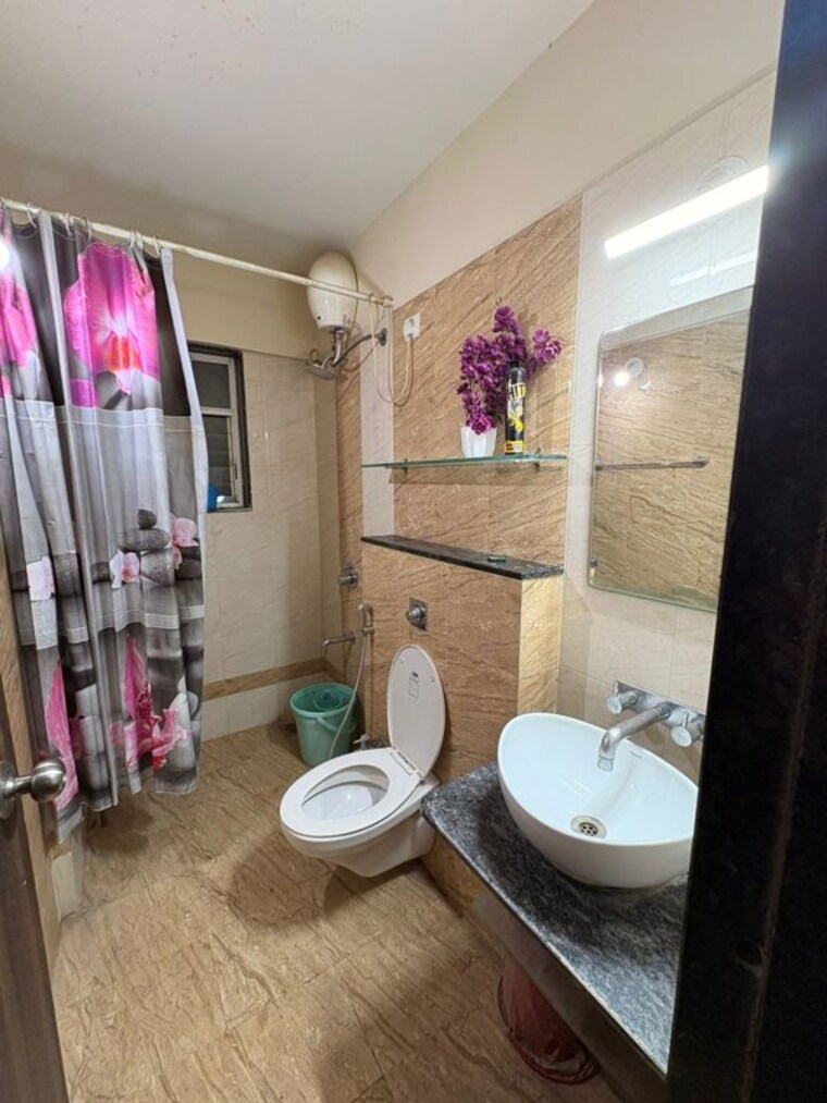 Bathroom, brahma-realty-skycity 3 Bedroom 1500 Sq.Ft. Apartment In Dhanori Pune 10467663