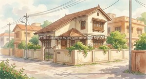  Independent House – Exterior View View at Surat Dumas Road - for Sale