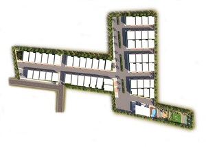 Staircase in 4 BHK Villa at Bhavisha Casa Life, Volagerekallahalli – for Sale