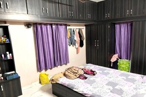 Bedroom in 1 BHK Apartment at shiv Kalp Homes, Wadgaon Sheri – for Rent