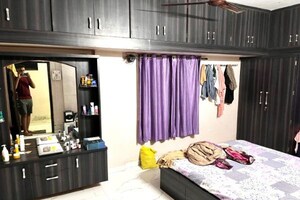 Bedroom in 1 BHK Apartment at shiv Kalp Homes, Wadgaon Sheri – for Rent