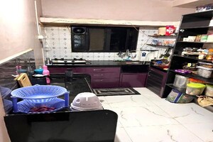 Kitchen in 1 BHK Apartment at shiv Kalp Homes, Wadgaon Sheri – for Rent