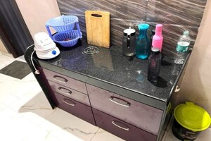 Furnished Amenities in 1 BHK Apartment at shiv Kalp Homes, Wadgaon Sheri – for Rent
