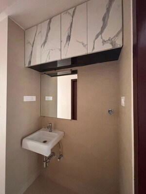 Bathroom in 1 BHK Apartment at Ajinkya CHS Kharghar, Kharghar Sector 21 – for Rent