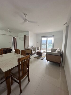 Living Room in 3 BHK Apartment at Shubh Gateway, Viman Nagar – for Rent