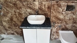 Bathroom in 3 BHK Apartment at Samridhi Daksh Avenue, Sector 150 – for Rent