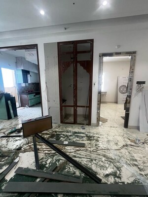 Building Lobby in 3 BHK Apartment at Aparna Zenon, Puppalaguda – for Rent