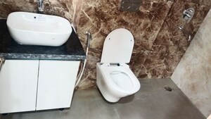 Bathroom in 3 BHK Apartment at Samridhi Daksh Avenue, Sector 150 – for Rent