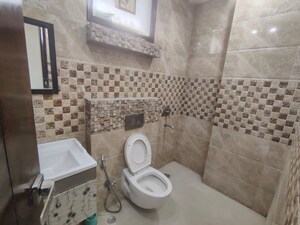 Bathroom in 3 BHK Builder Floor at Malviya Nagar – for Rent