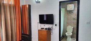 Kitchen in 3 BHK Apartment at Jaipurias Sunrise Greens Zirakpur, Vip Road – for Rent