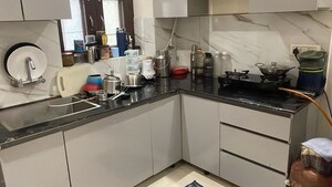 Kitchen in 1 BHK Apartment at Aura Homes, Patiala Road – for Rent