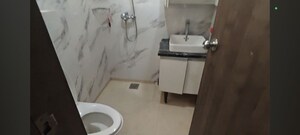 Bathroom in 2 BHK Apartment at Risland The Icon, Dhokali – for Rent
