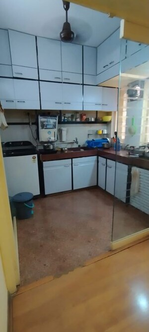 Kitchen in 2 BHK Apartment at Wishram Apartment, Khar West – for Rent