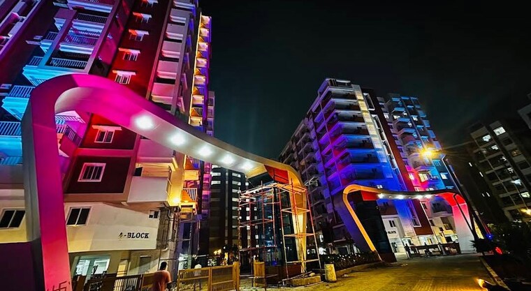 Exterior View, lakshmis-emperia 3 Bedroom 2000 Sq.Ft. Apartment In Miyapur Hyderabad 10189268