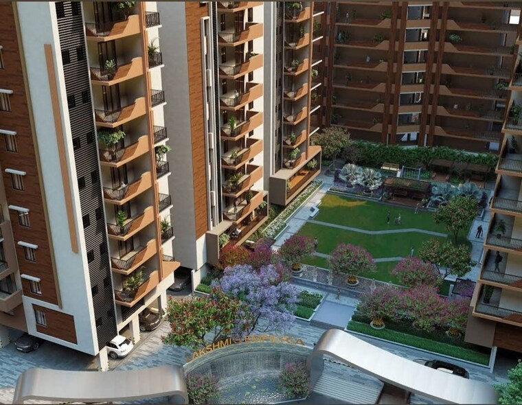 Exterior View, lakshmis-emperia 3 Bedroom 2000 Sq.Ft. Apartment In Miyapur Hyderabad 10189268