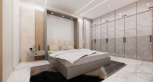 Bedroom in 2 BHK Apartment at Sumadhura Acropolis, Gachibowli – for Sale
