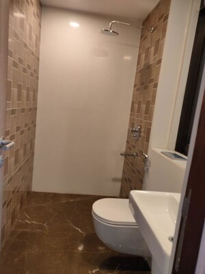 Bathroom in 2 BHK Apartment at Lodha The Park, Worli – for Rent