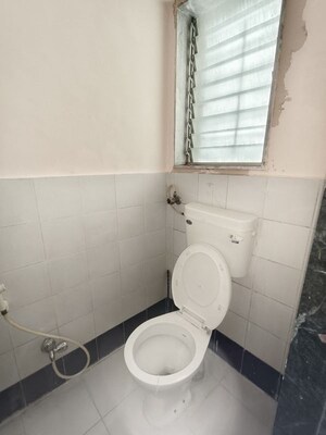 Bathroom in 1 RK Apartment at Vasant Valley Complex, Malad East – for Rent
