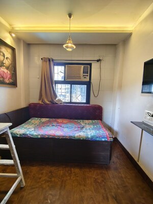 Bedroom in 1 RK Apartment at Mantri Park, Goregaon East – for Rent